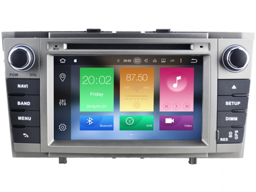 Toyota avensis vanaf 2009 navigatie dvd carkit android 9 dvd usb dab+